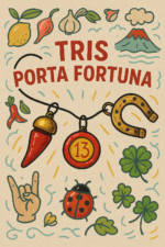 Tris con quadrifoglio e coccinella - immagine 3